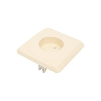 Розетка 1-м Systeme Electric (Schneider Electric) Этюд, 16 А, IP20, без заземления, кремовый, арт. PC16-001K