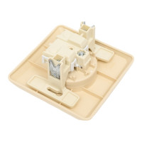 Розетка 1-м Systeme Electric (Schneider Electric) Этюд, 16 А, IP20, без заземления, кремовый, арт. PC16-001K