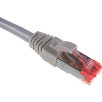 Коммутационный шнур NIKOMAX S/FTP 4 пары, серый, 10м NMC-PC4SA55B-100-GY
