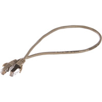 Коммутационный шнур NIKOMAX F/UTP 4 пары, серый, 0,5м NMC-PC4SD55B-005-GY
