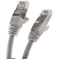 Коммутационный шнур NIKOMAX F/UTP 4 пары, серый, 7,5м NMC-PC4SD55B-075-GY