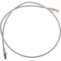 Коммутационный шнур NIKOMAX S/FTP 4 пары, серый, 1м NMC-PC4SA55B-010-C-GY
