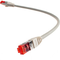 Коммутационный шнур NIKOMAX S/FTP 4 пары, серый, 0,3м NMC-PC4SA55B-003-C-GY