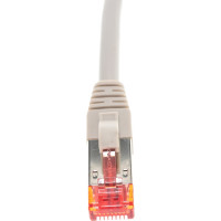 Коммутационный шнур NIKOMAX S/FTP 4 пары, серый, 0,3м NMC-PC4SA55B-003-GY