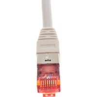 Коммутационный шнур NIKOMAX S/FTP 4 пары, серый, 0,3м NMC-PC4SA55B-003-GY