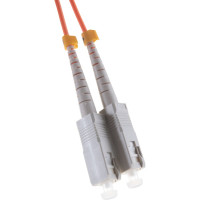 Переходной волоконно-оптический шнур NIKOMAX оранжевый, 5м NMF-PC2M2C2-SCU-LCU-005
