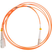 Переходной волоконно-оптический шнур NIKOMAX оранжевый, 2м NMF-PC2M2C2-SCU-LCU-002
