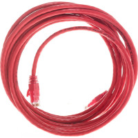 Коммутационный шнур NIKOMAX U/UTP 4 пары, красный, 5м NMC-PC4UD55B-050-RD