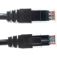 Коммутационный шнур NIKOMAX U/UTP 4 пары, черный, 2м NMC-PC4UD55B-020-BK