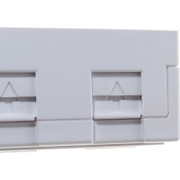 Корпус настенной розетки NIKOMAX 6 портов, белый NMC-MB6P-ST-WT