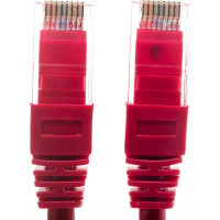 Коммутационный шнур NIKOMAX U/UTP 4 пары, красный, 2м NMC-PC4UD55B-020-RD