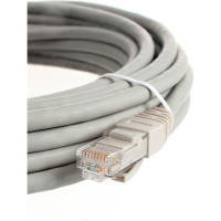 Коммутационный шнур NIKOMAX U/UTP 4 пары, серый, 7,5м NMC-PC4UE55B-075-C-GY