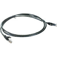 Коммутационный шнур NIKOMAX U/UTP 4 пары, черный, 1,5м NMC-PC4UD55B-015-BK