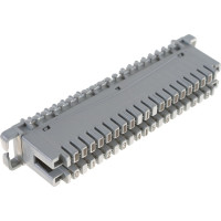 Плинт 10 пар NIKOMAX крепление под кронштейн, серый, 10шт NMC-PL10-CC-10