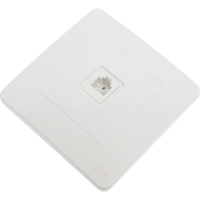 Телефонная розетка Systeme Electric BLANCA RJ11, БЕЛЫЙ BLNIS011001