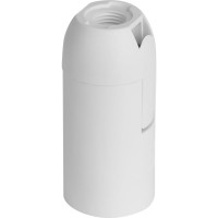 Патрон duwi E14 подвесной, гладкий, белый 24522 3