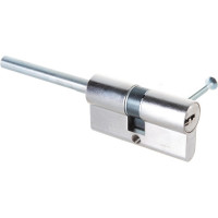Цилиндровый механизм под вертушку CISA дл. шток ASIX OE307-07.12 60 мм/25+10+25, НИКЕЛЬ 23909