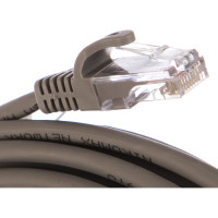 Шнур NIKOMAX U/UTP 4 пары, Кат.5e, 2хRJ45/8P8C, T568B, 7x0,175мм, LSZH, серый, 5м NMC-PC4UD55B-ES-050-C-GY