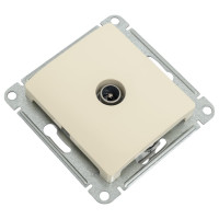 Механизм розетки TV Systeme Electric 1-м GLOSSA проходной 4DB бежевый SchE GSL000292