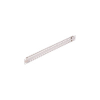 Наборная панель NIKOMAX 19", 1U, металлик NMC-RP48-BLANK-1U-MT