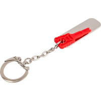 Ключ для коммутационных шнуров с замком NIKOMAX c брелком, красный NMC-RJ-KEY-KC-RD