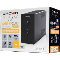 Источник бесперебойного питания CROWN CMU-SP2000IEC USB CM000003132