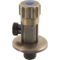 Угловой кран Veragio Sbortis 1/2", с отражателем, бронза VR.SBR-8223.BR