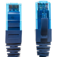 Шнур NIKOMAX, U/UTP 4 пары, категория 6, 7х0,205 мм, синий, 0,5м NMC-PC4UE55B-005-C-BL