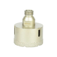 Коронка алмазная, вакуумное спекание (65х40 мм; 1/2"; М14) TECH-NICK TUK 136.600.7027