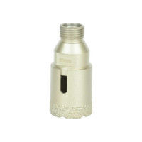 Коронка алмазная, вакуумное спекание (35х40 мм; 1/2"; М14) TECH-NICK TUK 136.600.7021