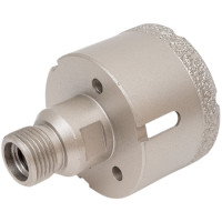 Коронка алмазная, вакуумное спекание (60х40 мм; 1/2"; М14) TECH-NICK TUK 136.600.7026