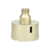 Коронка алмазная, вакуумное спекание (70х40 мм; 1/2"; М14) TECH-NICK TUK 136.600.7028