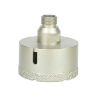 Коронка алмазная, вакуумное спекание (85х40 мм; 1/2"; М14) TECH-NICK TUK 136.600.7030
