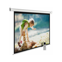 Настенно-потолочный рулонный экран Cactus MotoExpert 16:10, 150x240 см, белый, моторизованный привод CS-PSME-240X150-WT 407879