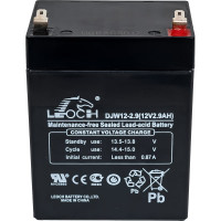 Аккумулятор для ИБП Leoch DJW12-2.9 12В, 2.9 Ач УТ-00001277