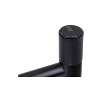 Смеситель низкий Bronze de Luxe АВАНГАРД черный 2010H