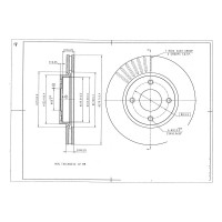 Диск тормозной BR3052S Avantech 1739807