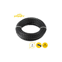 Леска Gold 3 мм, 10 м, витой квадрат для триммера POLYAGRO 7704430