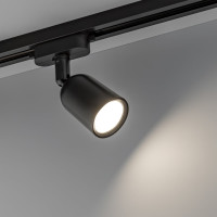 Трековый поворотный светильник RITTER Artline цилиндр 55x87mm GU10 220В пластик 4м2 черный 59870 5