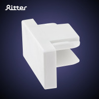 Трековая заглушка торцевая RITTER Artline пластик белый 23110 7