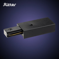 Прямой коннектор питания для шинопровода RITTER Artline пластик/медь черный 59756 2