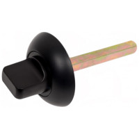 Поворотная ручка FUARO BKW8.R.AR54 PLASTIC (BKW8 AR) BL-24 черный 42659