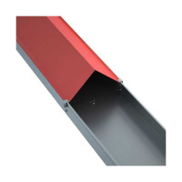 Крышка лотка Система КМ двускатная 600х1,2 L3000 мм HD LO9754 KLZ600-1.2-3000 HD
