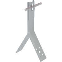 Коньковый держатель зажимной Система КМ для прутка D5-8 мм H100 мм TD MA0102 KDZ-H100-D5-8 TD