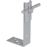 Угловой держатель зажимной для прутка Система КМ D5-8 мм H60 мм AURAFORT HD MA0128 UDZ-H60-D5-8 HD