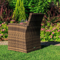 Обеденное кресло Royal Family FIONA коричневое 99-61-21