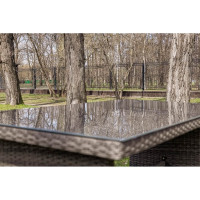 Обеденный стол Royal Family FIONA серый 13-71