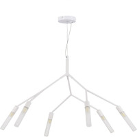 Подвесной светильник Evoluce, белый g9 6x5w, SLE1129-503-06