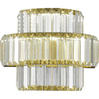 Настенный светильник ST luce латунь/прозрачный led 1x21w 4000k, SL1622.311.01