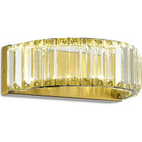 Настенный светильник ST luce латунь/прозрачный led 1x13w 4000k, SL1622.301.01